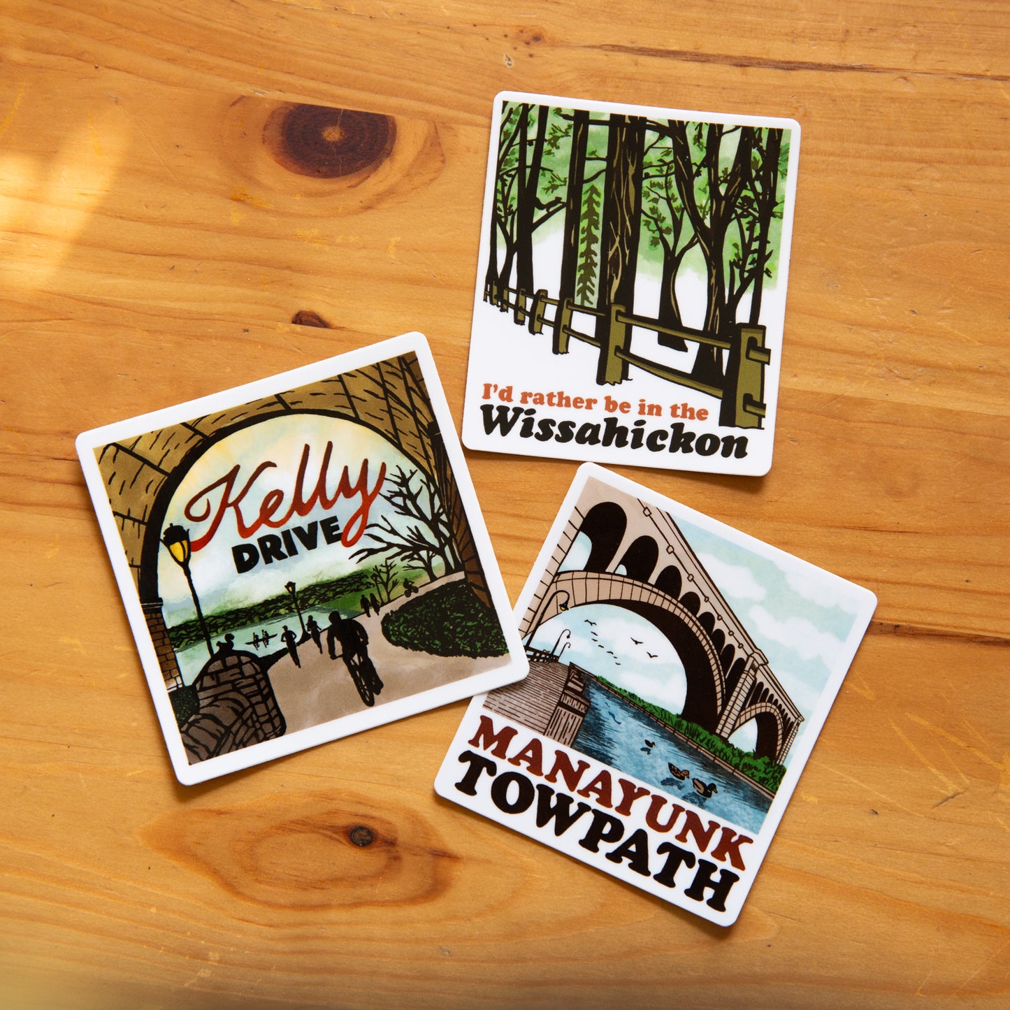 Wissahickon Valley Park Sticker