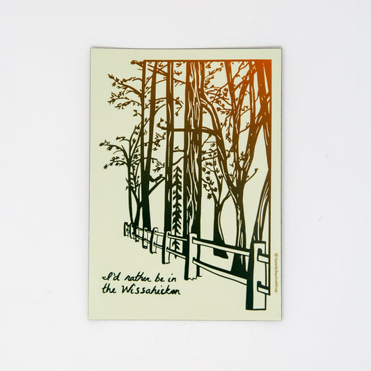 Wissahickon Valley Park Forbidden Drive Magnet