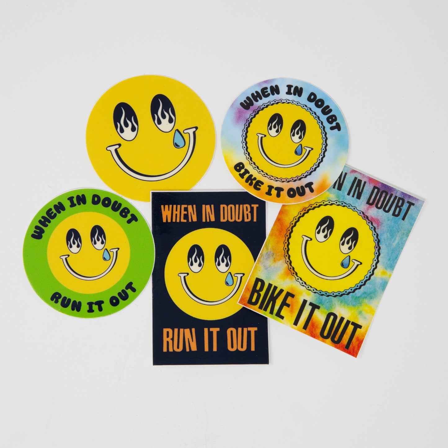 Run it out Sticker