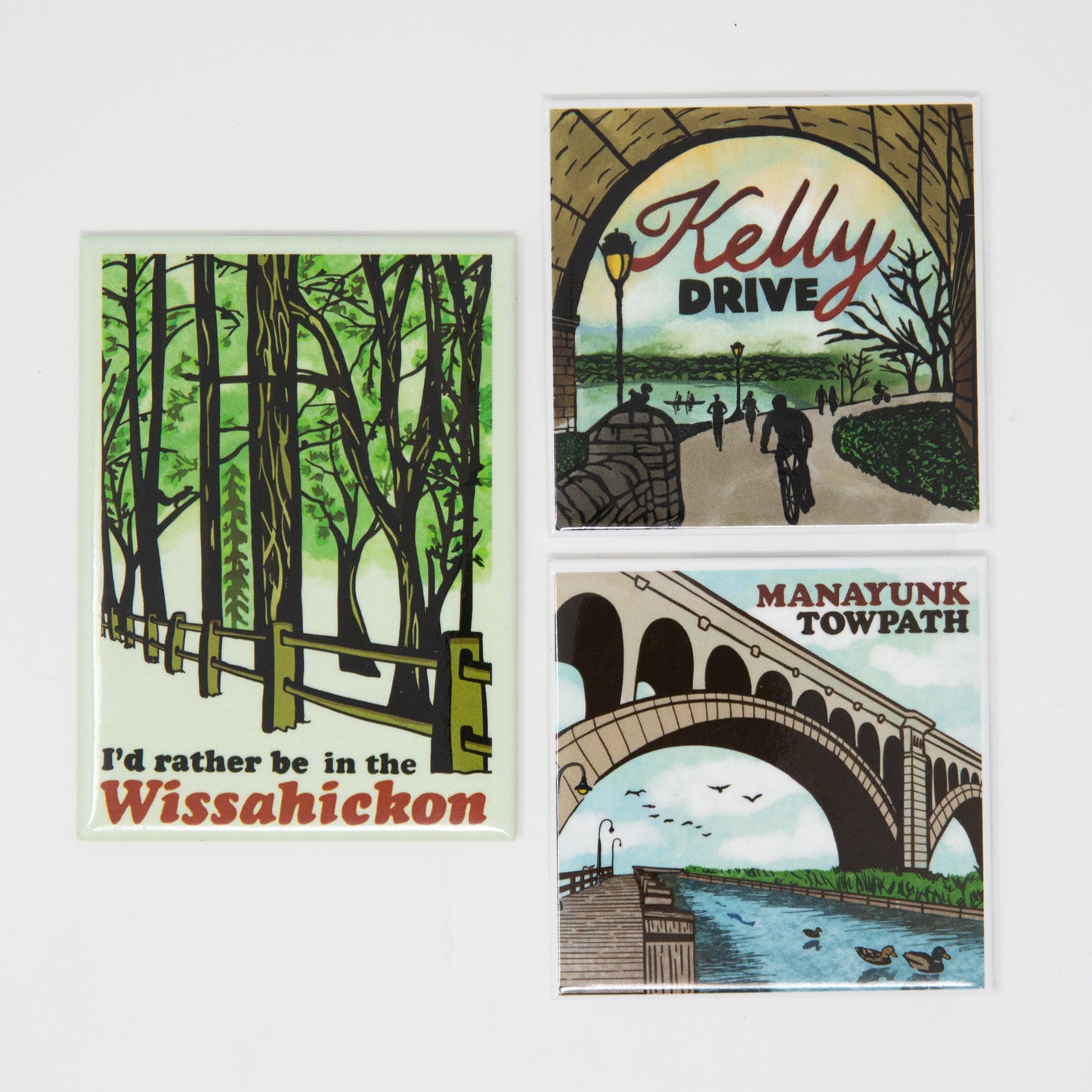 Wissahickon Valley Park Fridge Magnet