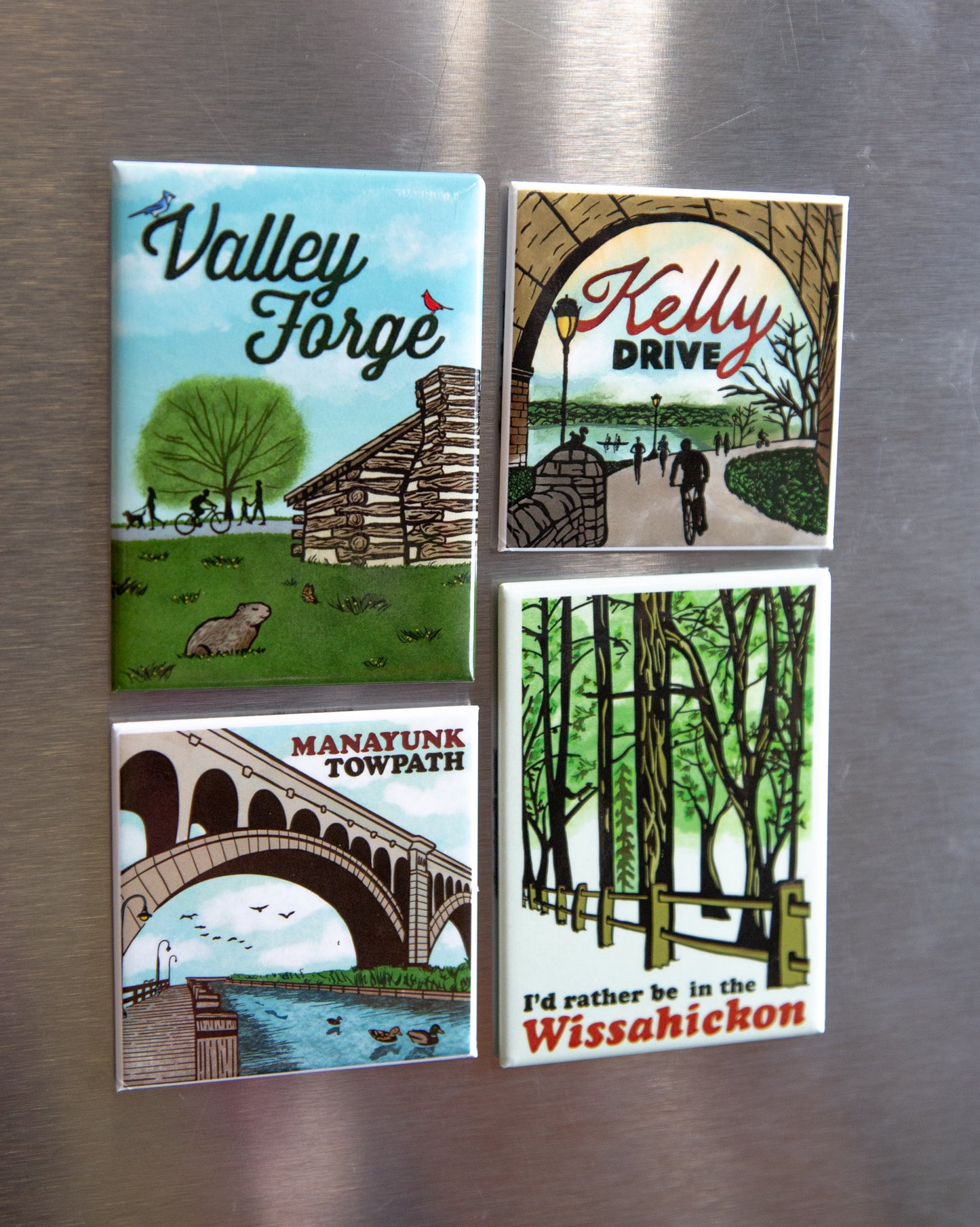 Valley Forge Fridge Magnet