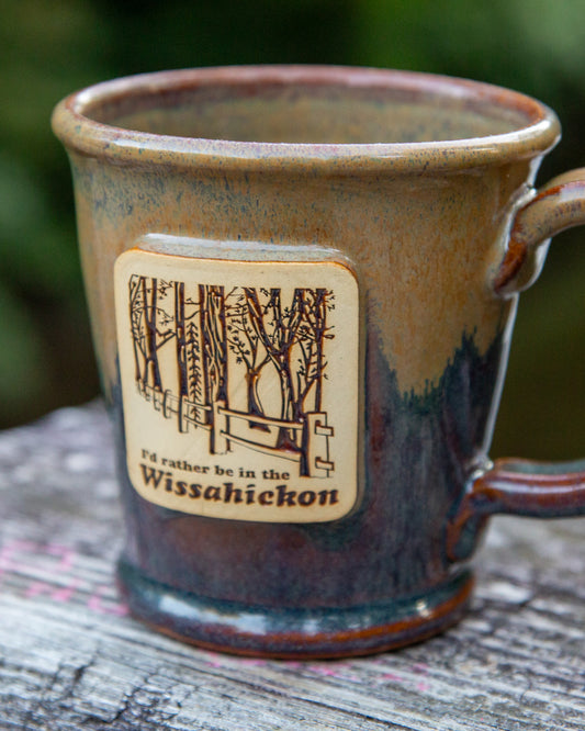 I'd Rather Be in the Wissahickon Handmade Ceramic Mug