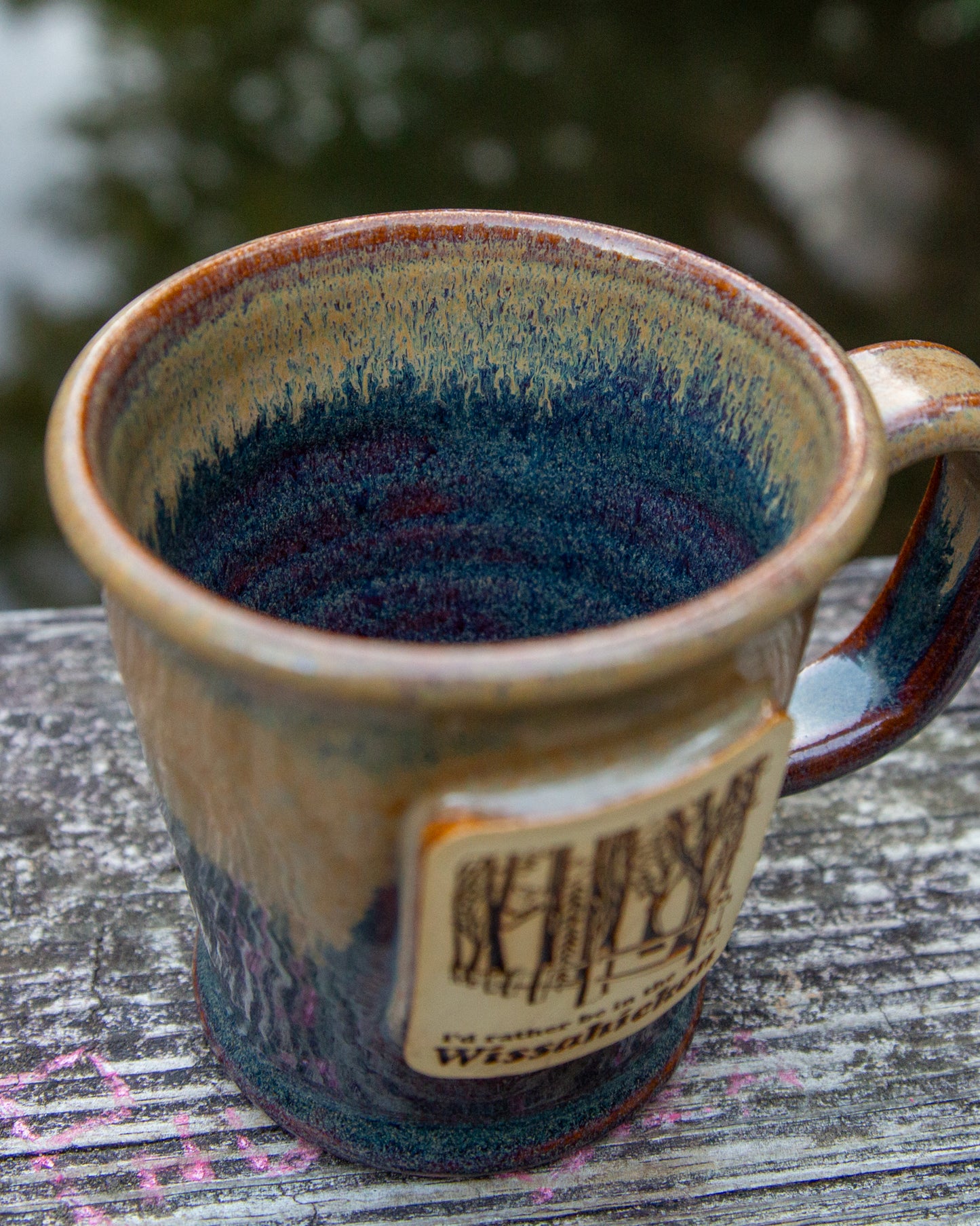I'd Rather Be in the Wissahickon Handmade Ceramic Mug