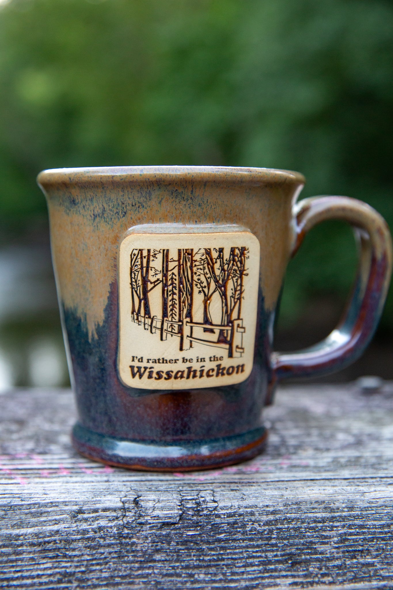 I'd Rather Be in the Wissahickon Handmade Ceramic Mug