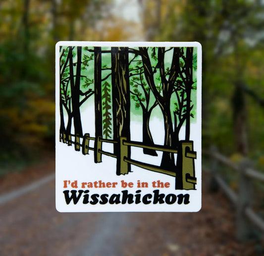 Wissahickon Valley Park Sticker