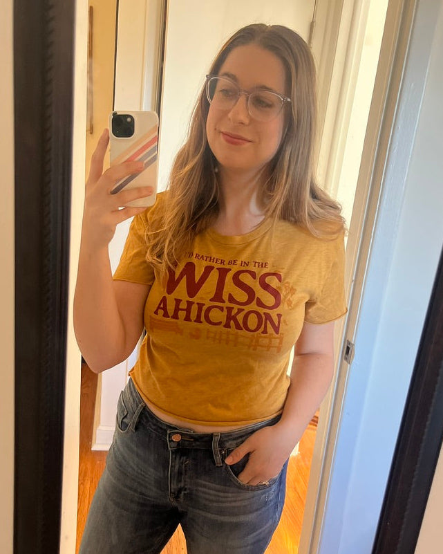 I'd Rather Be in the Wissahickon – Philly Trail Crop Top