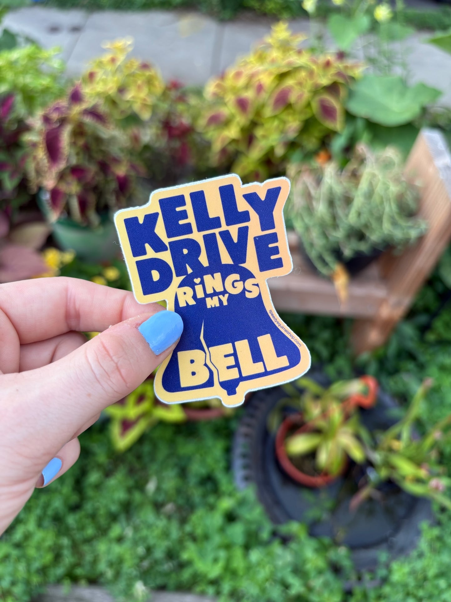 Kelly Drive Rings My Bell – Waterproof Vinyl Sticker