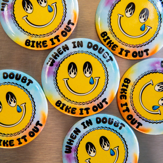 When it Doubt Bike it Out Magnet