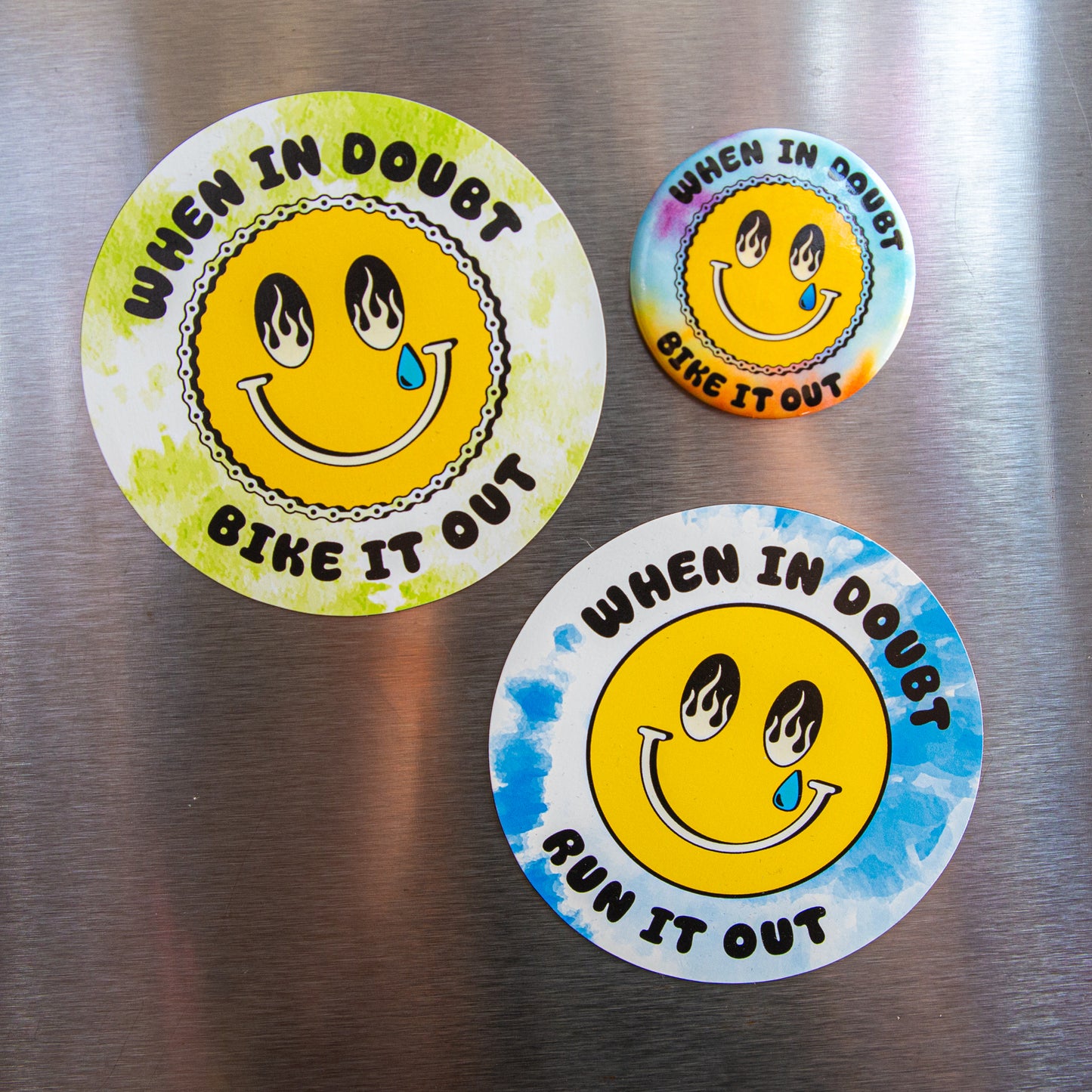 When in Doubt Run it Out Magnet