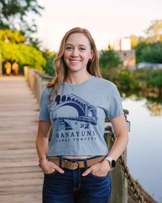 Manayunk Cropped T-Shirt