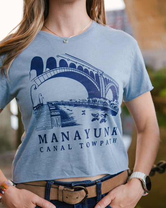Manayunk Cropped T-Shirt