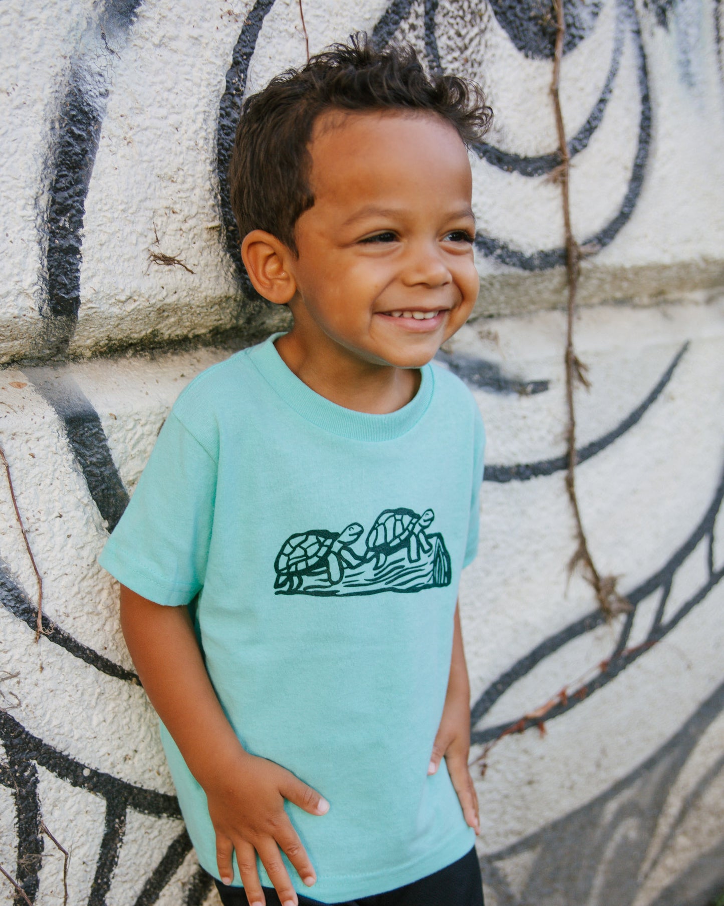 Tiny Turtles Toddler Tshirt