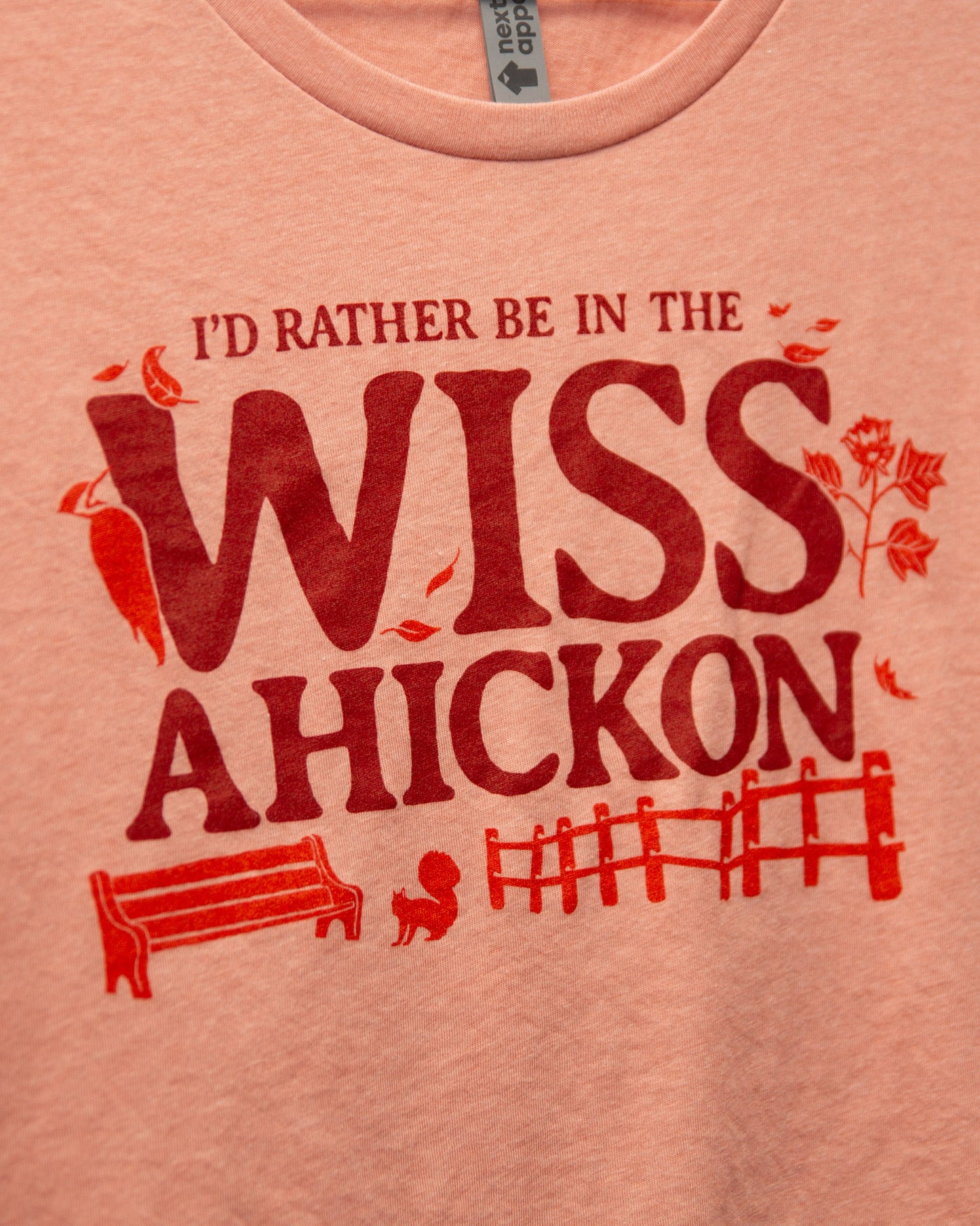 I'd Rather Be in the Wissahickon – Philly Trail Crop Top