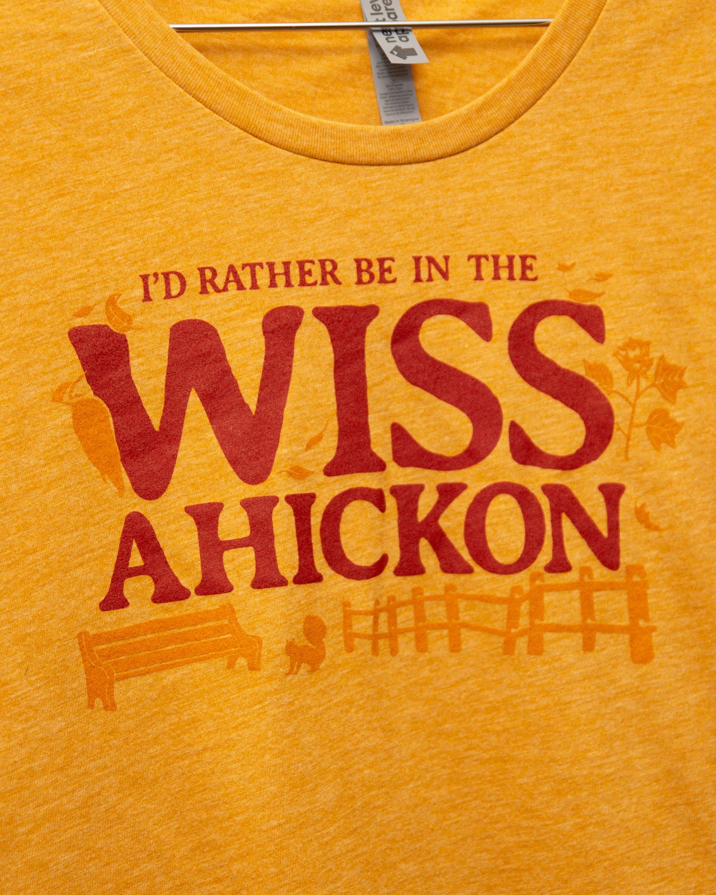I'd Rather Be in the Wissahickon – Philly Trail Crop Top