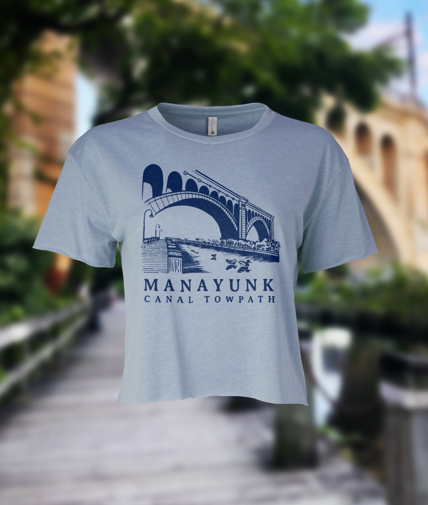 Manayunk Cropped T-Shirt