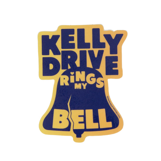 Kelly Drive Rings My Bell – Waterproof Vinyl Sticker