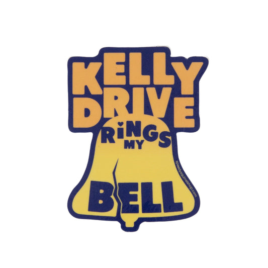 Kelly Drive Rings My Bell – Waterproof Vinyl Sticker