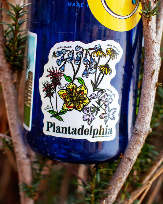 Plantadelphia Philadelphia Native Plants Die-cut Sticker