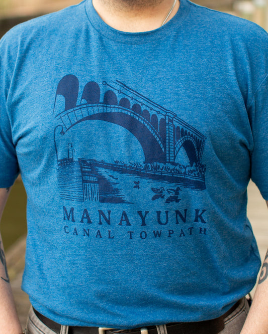 Manayunk Canal Towpath Unisex T-shirt