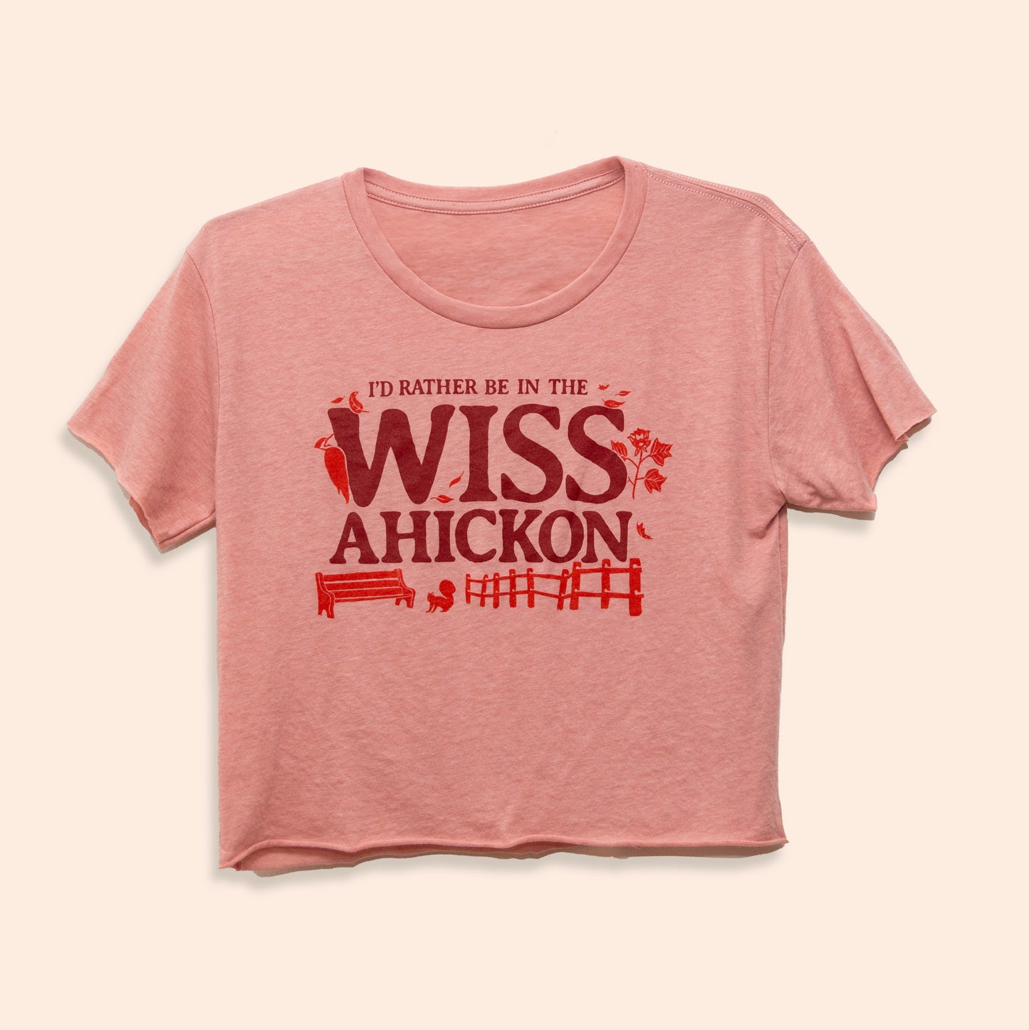 I'd Rather Be in the Wissahickon – Philly Trail Crop Top
