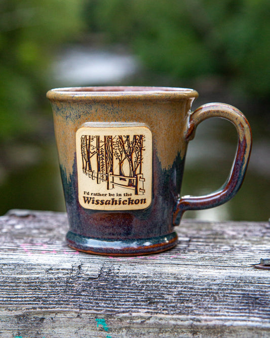 I'd Rather Be in the Wissahickon Handmade Ceramic Mug