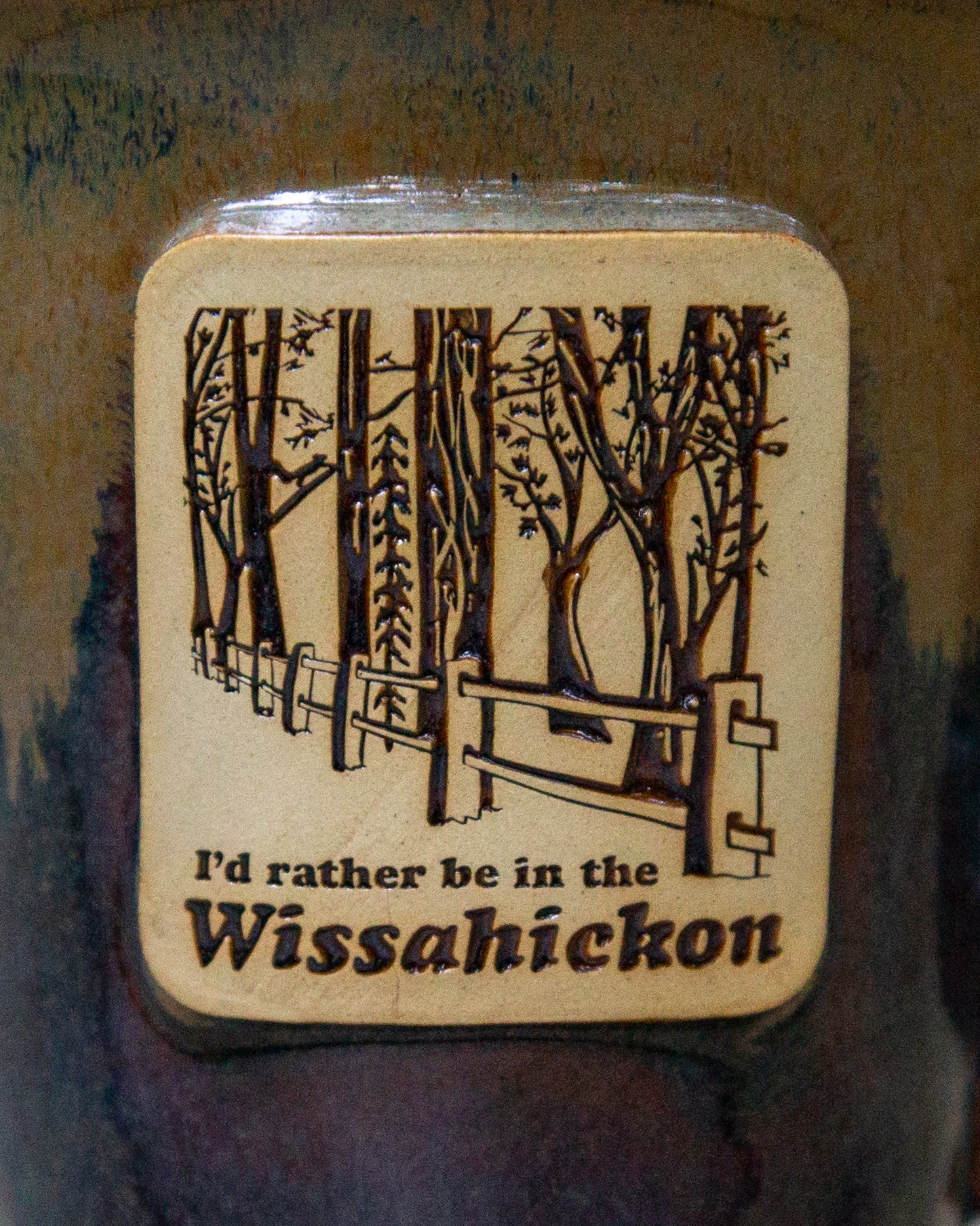 I'd Rather Be in the Wissahickon Handmade Ceramic Mug