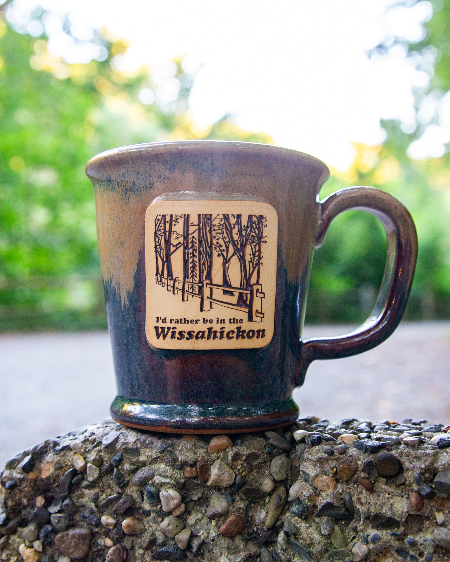 I'd Rather Be in the Wissahickon Handmade Ceramic Mug