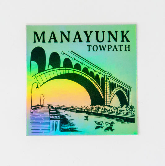 Manayunk Towpath Sticker